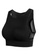 YSoCool black Mesh Push Up Shockproof Padded Sport Bra Vest Top 96888USFC71055GS_2