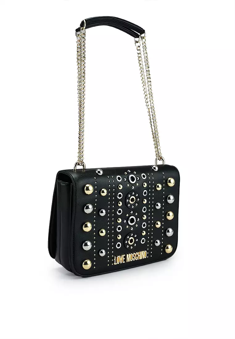 Love moschino studded backpack top