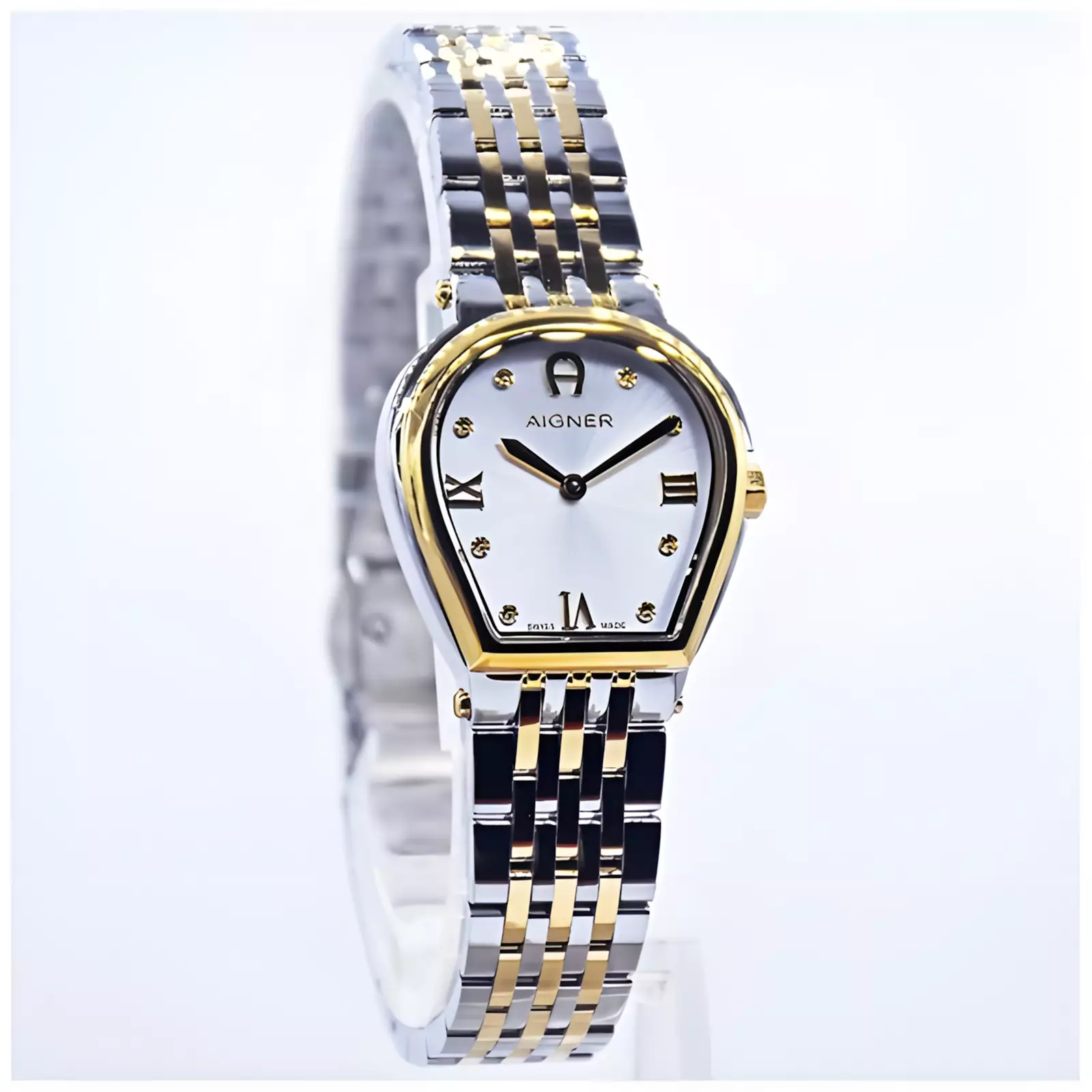 Aigner Dogna - Jam Tangan Analog Wanita - Silver Dial - All Stainless Steel - AGW.270001