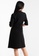 ck Calvin Klein black Bi-Stretch Twill Dress 5C887AA49609F3GS_2