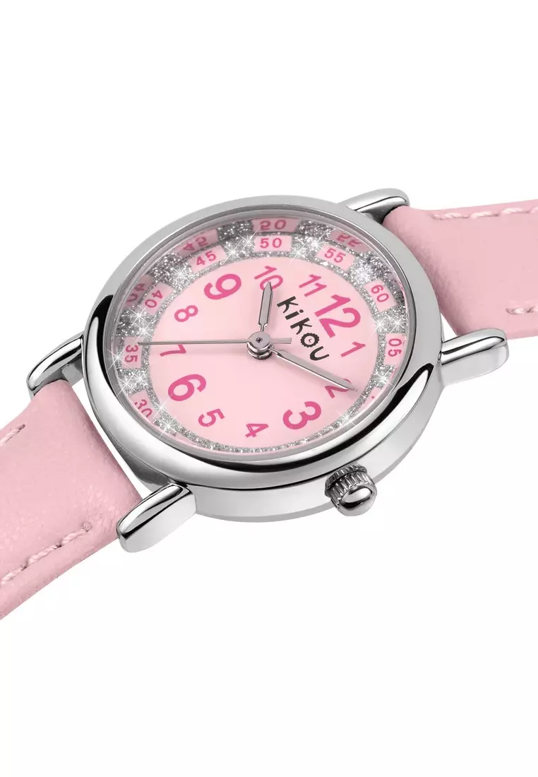 [Xmas Gift] Kikou Mademoiselle Collection 28mm Pink Sunray Dial Kids Watch R4551105501