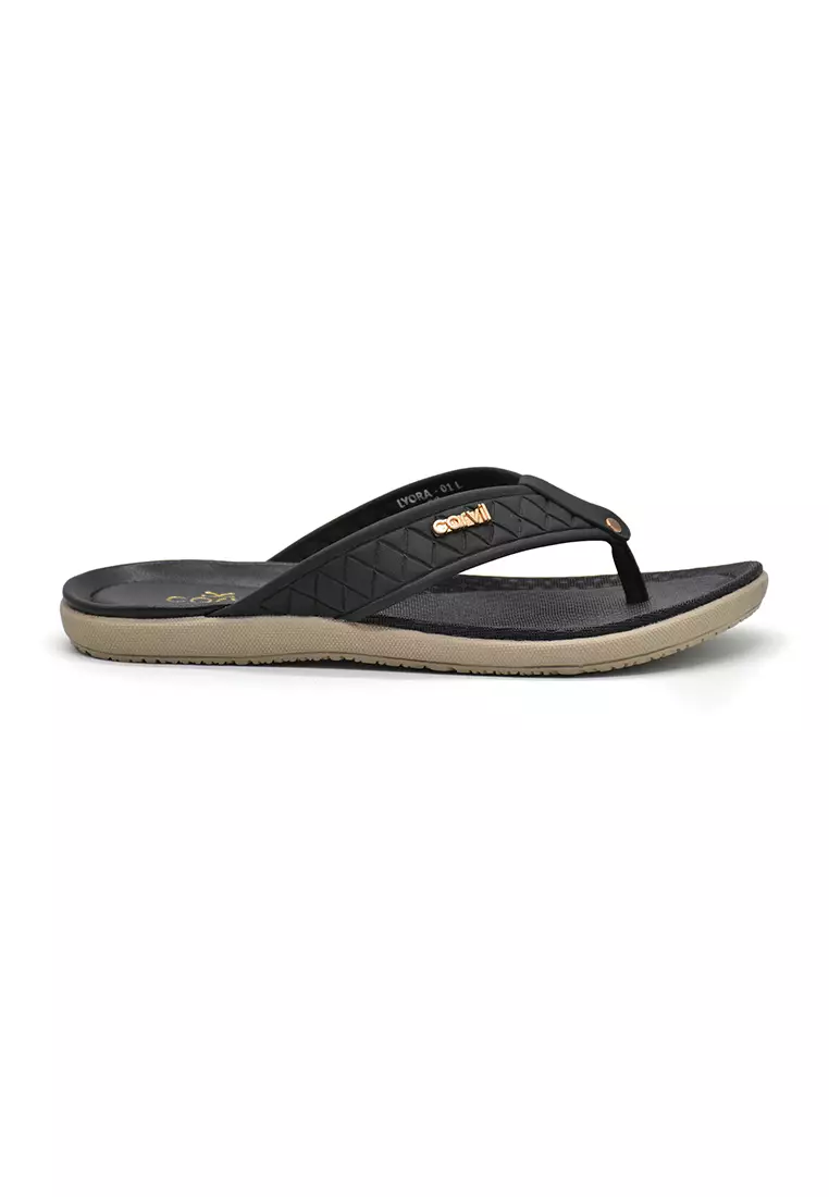 Carvil Sandal Wanita Lyora-01 L Black