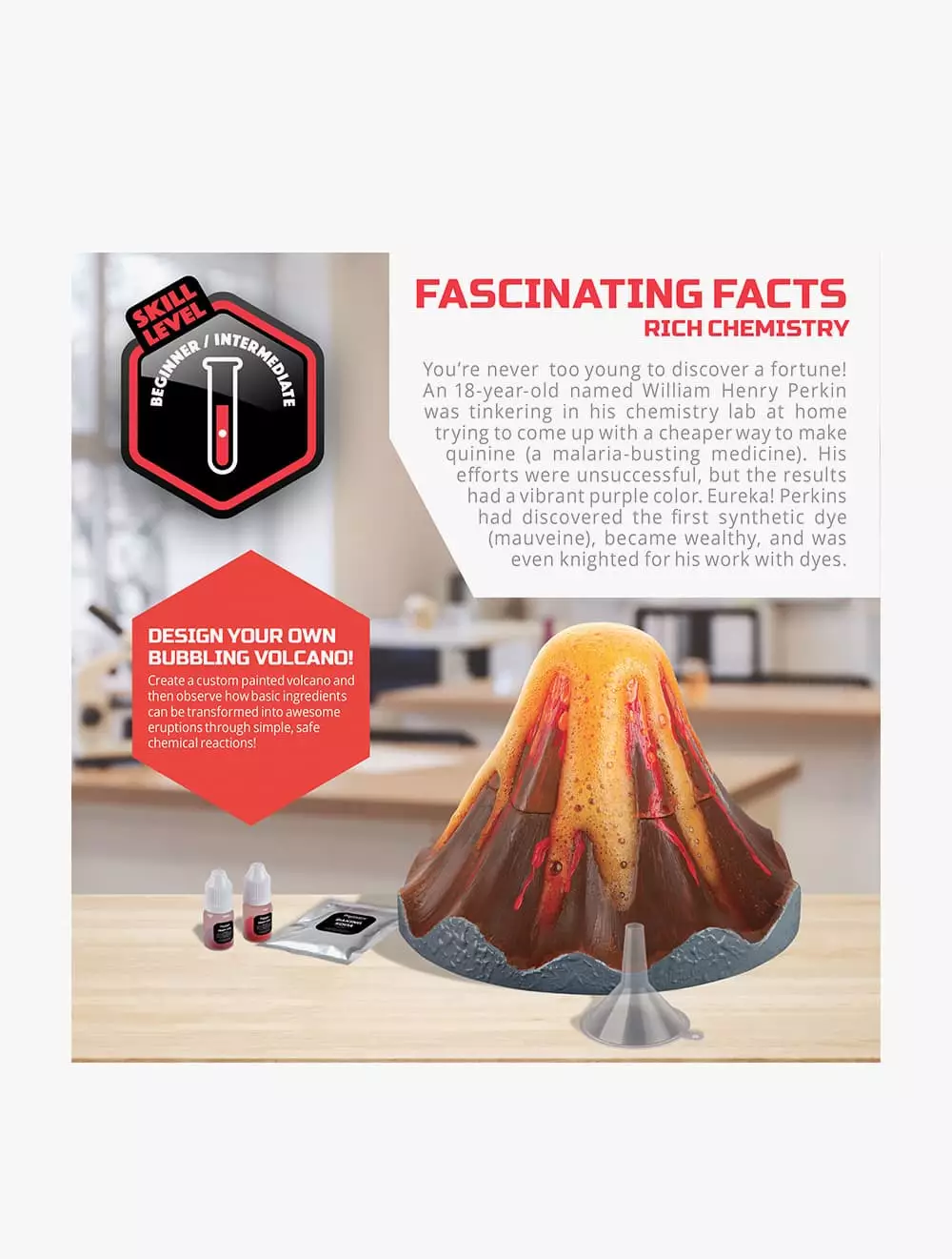 Discovery Mindblown Toy DIY Volcano Set  - DCN1423018330