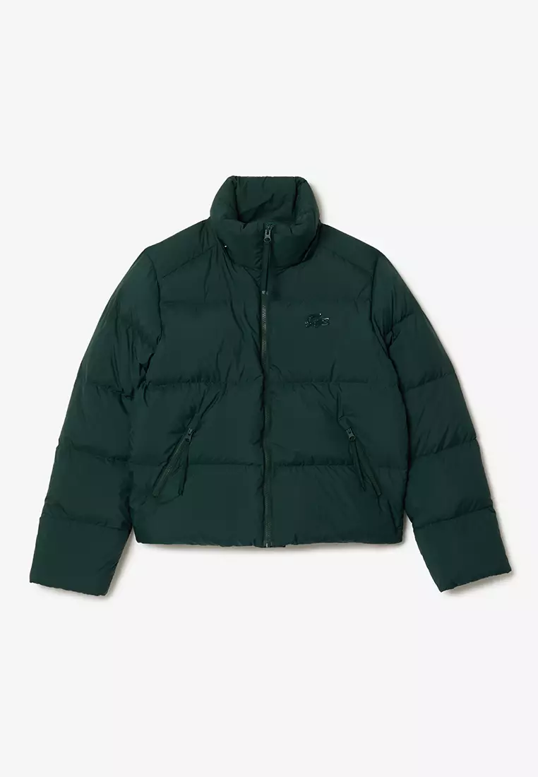 Padded Down Logo Jacket with Hood