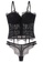 Sunnydaysweety black Lace Bustier Bra with Panty Set CA123105BK F0309USA7B9C8EGS_1