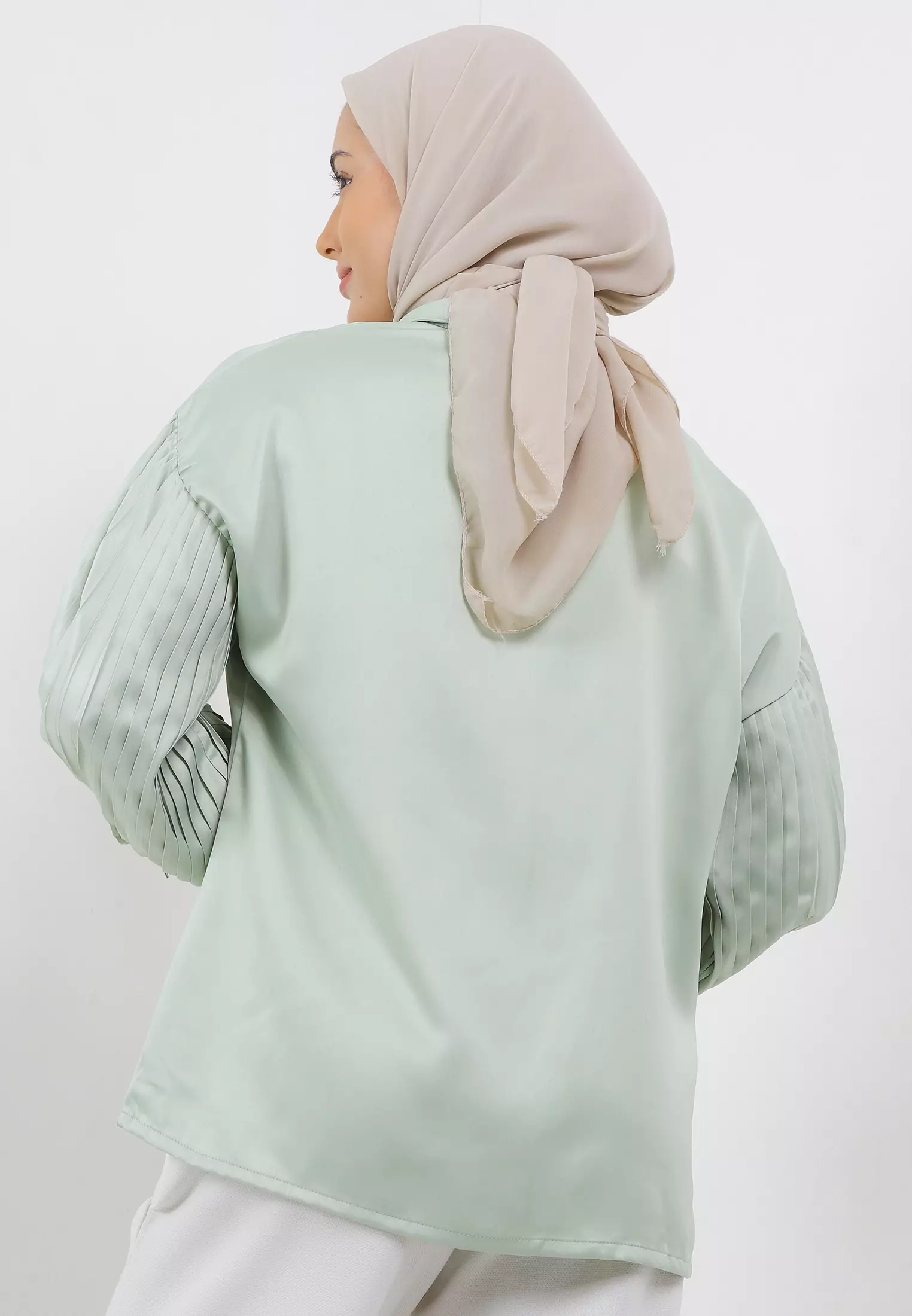 MFMW Killanara Atasan Blouse Green