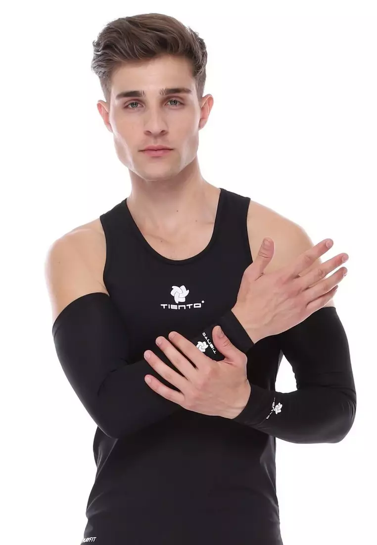 Manset Tangan / Hand Sleeve/ Arm Sleeve Black Men