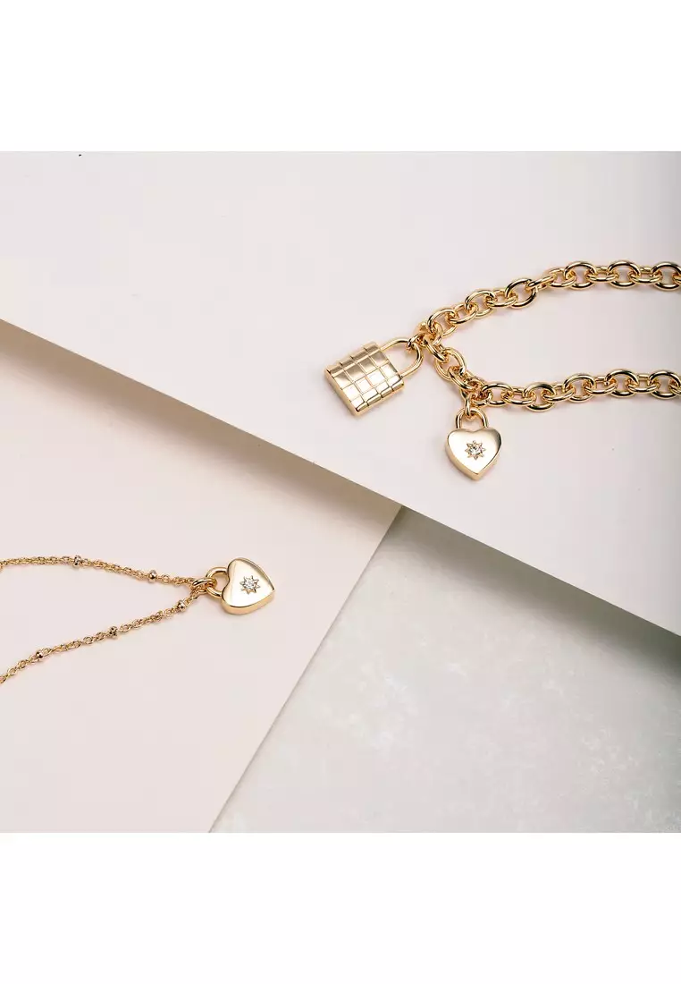 Morellato Abbraccio 160+30mm Ladies Necklace + Bracelet Mother's Day Special Set SAUB19