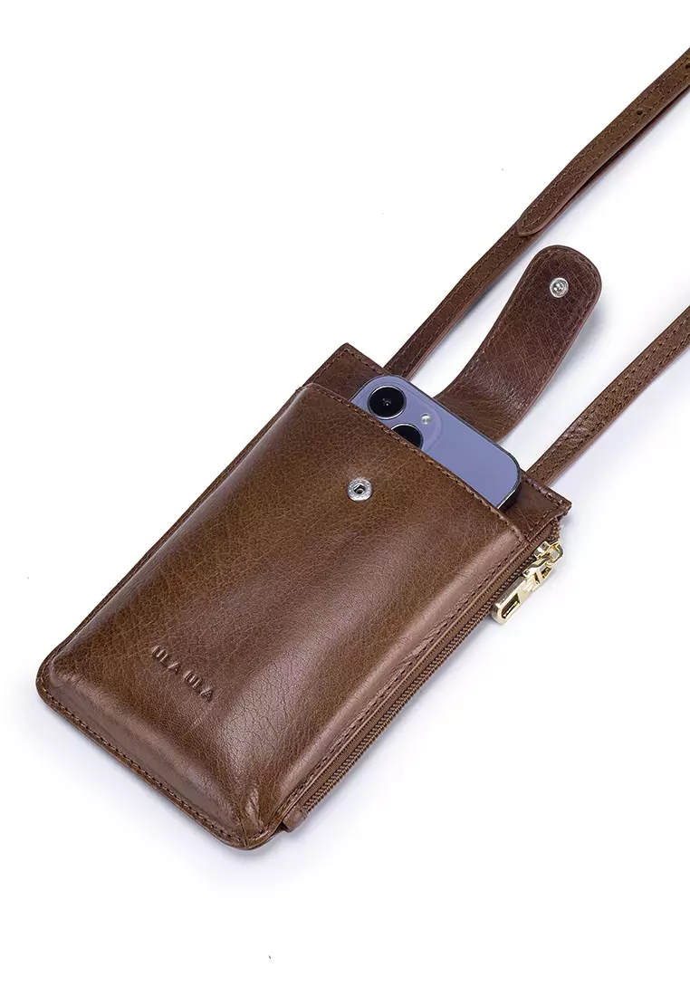 Buy ULA ULA ULA ULA Vertical Large Leather Phone Case (RFID Zipper Pocket)  2024 Online | ZALORA Singapore