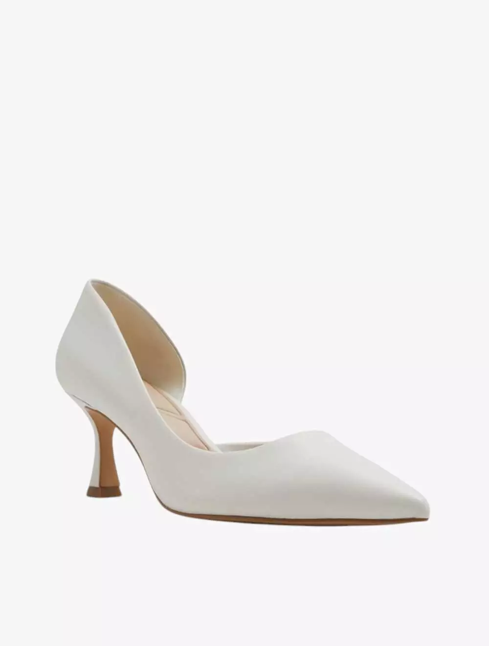 ALDO GRAYWIEN HEELED SHOES - WHITE/BONE