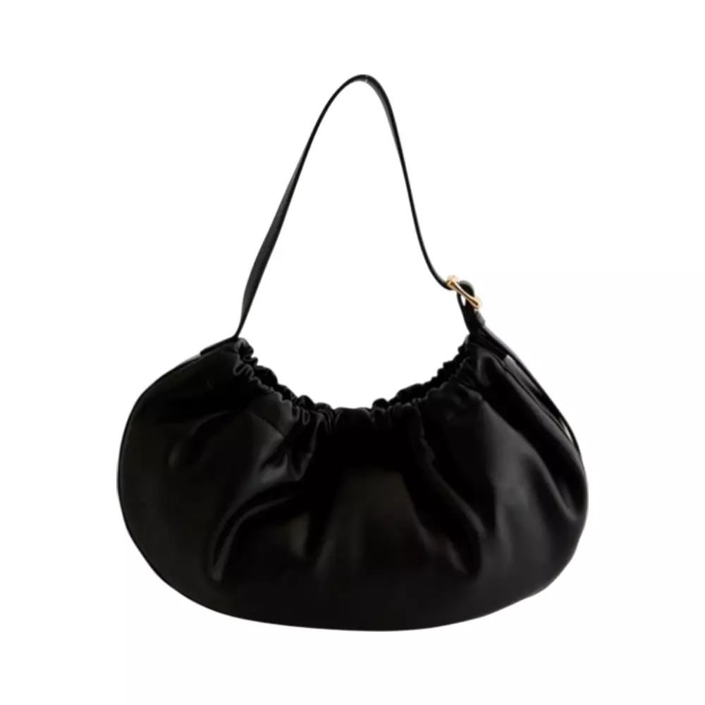 Ninon Hoop Shoulder Bag Black
