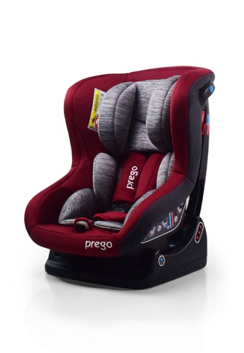 Prego grey and red and multi Prego Class Series 777 Child Safety Car Seat (0-18kg) F57C7ESABC91DDGS_1