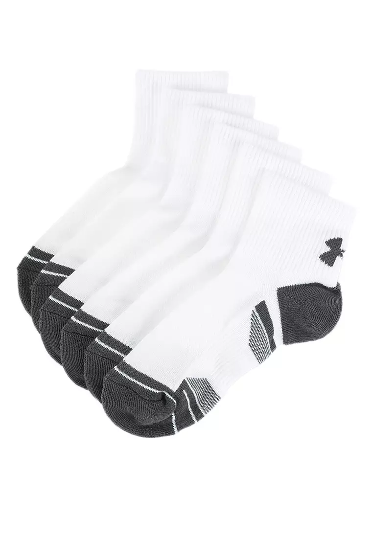 Jual Under Armour Packs Performance Tech Quarter Socks Original