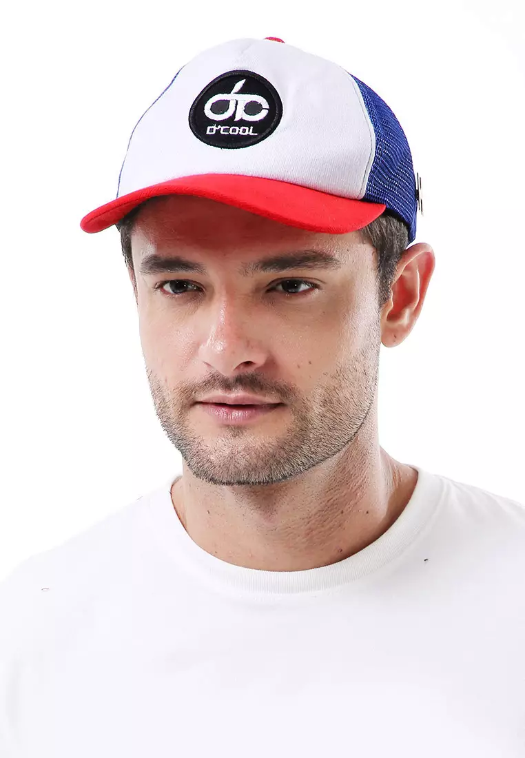 Raesan Topi Baseball Jaring Aksesoris Fashion Pria Adjustable Strap Material Polyester ORIGINAL - Multicolor