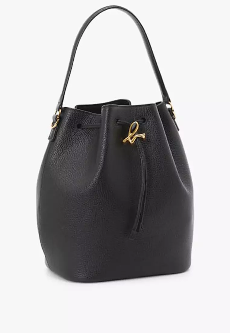 Buy agnès b. b. Logo Drawstring Bucket Bag 2026 Online | ZALORA