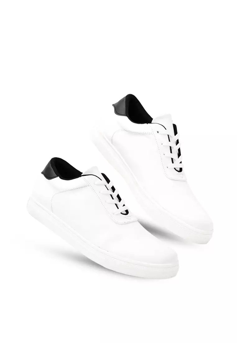 Perisic White Sneaker Shoes Men