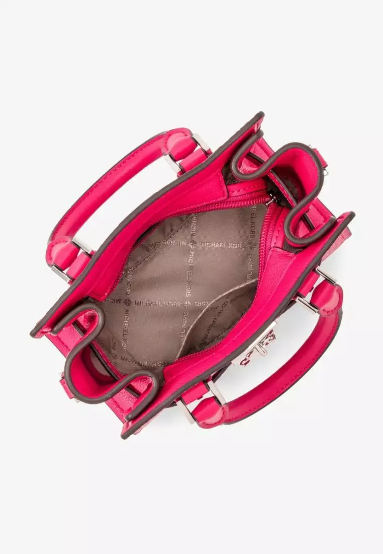 Michael Kors Hamilton XS Satchel Crossbody Electric Pink