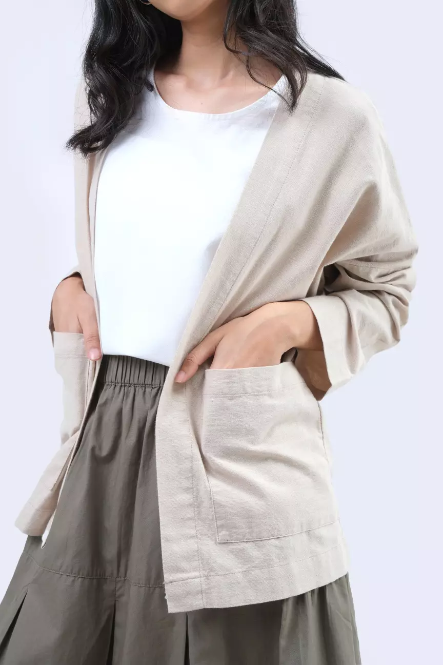 Outer Wanita Frechya Light Khaki