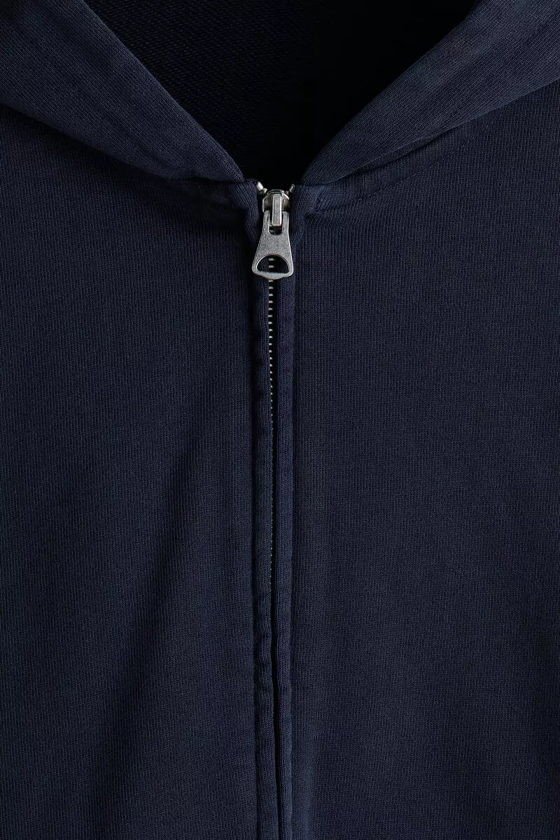 Oversized Fit Zip-through hoodie