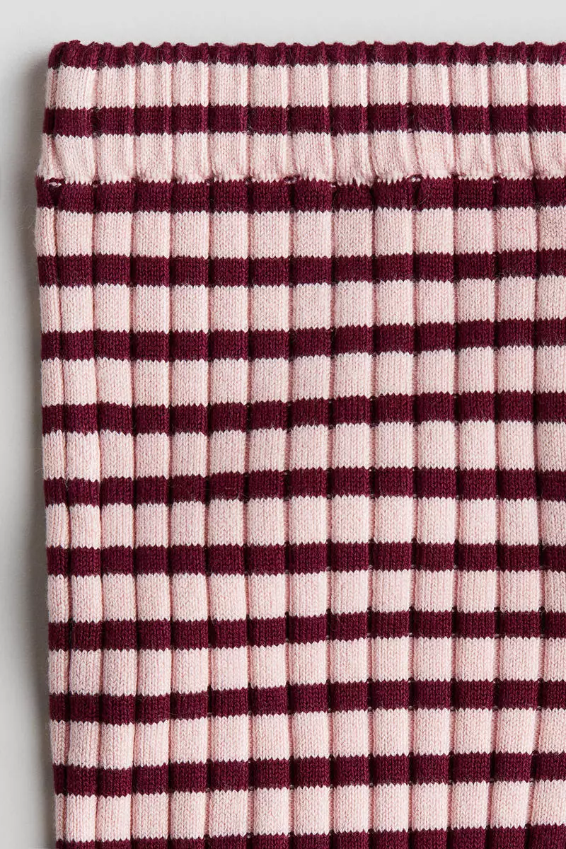 Ribbed leggings