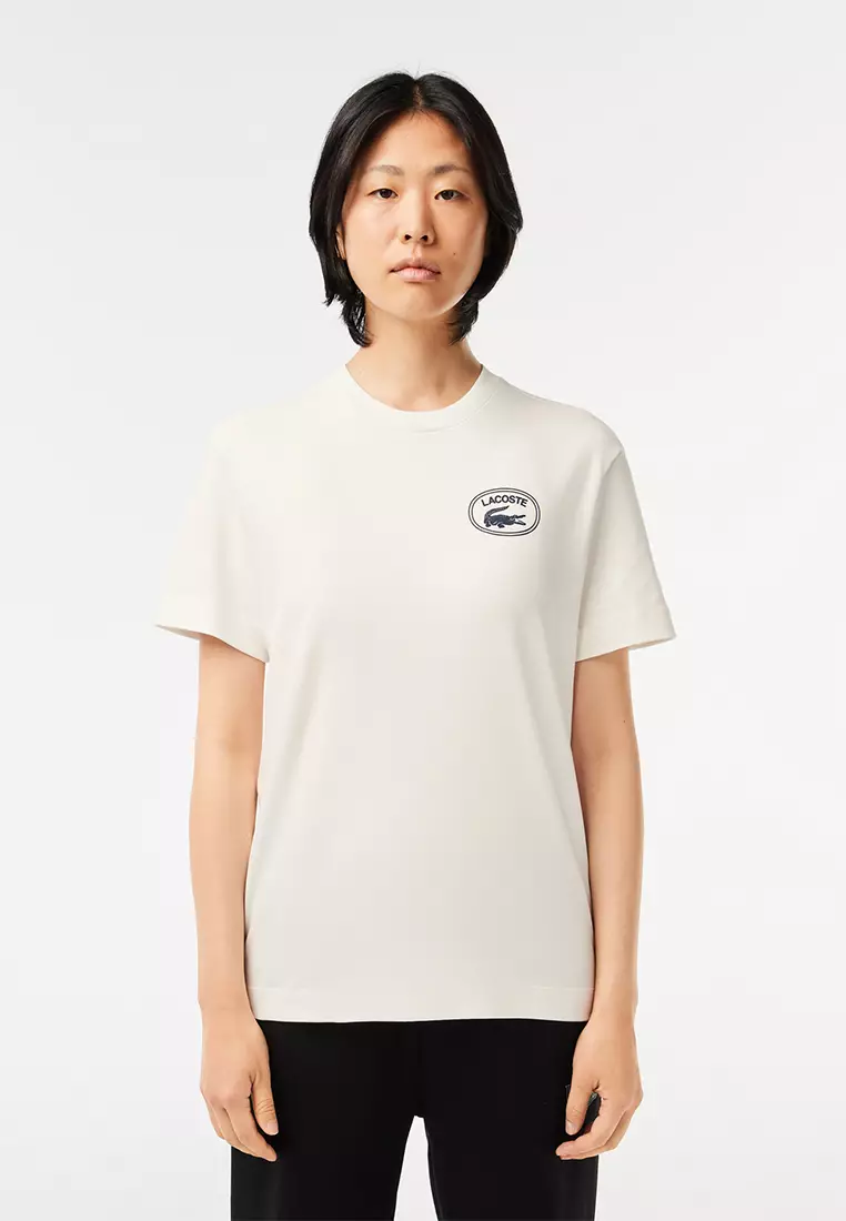 T shirt lacoste signature clearance