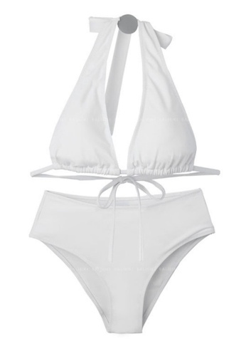 LYCKA white LNN1228 Korean Lady Bikini Swinwear White 2EF28USA50CB24GS_1