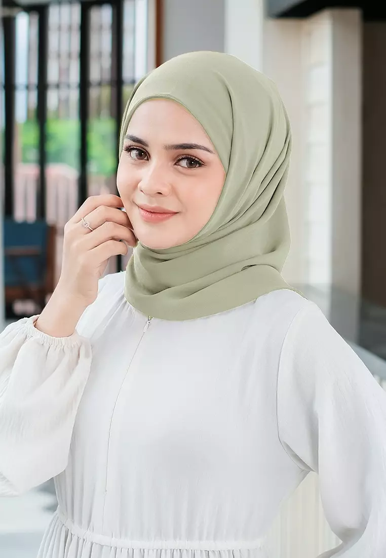 HIJAB INSTAN PAULA - DUSTY SAGE