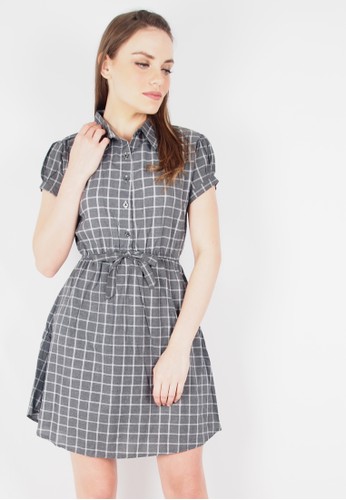 Ownfitters Square Dress - Grey