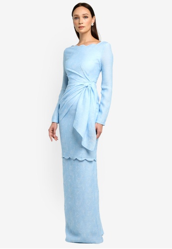 Buy Nh By Nurita Harith Keira Kurung 2020 Online Zalora Singapore