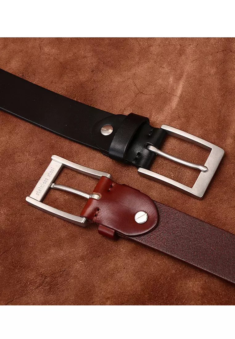 Vintage Full Grain Leather Belt CP613