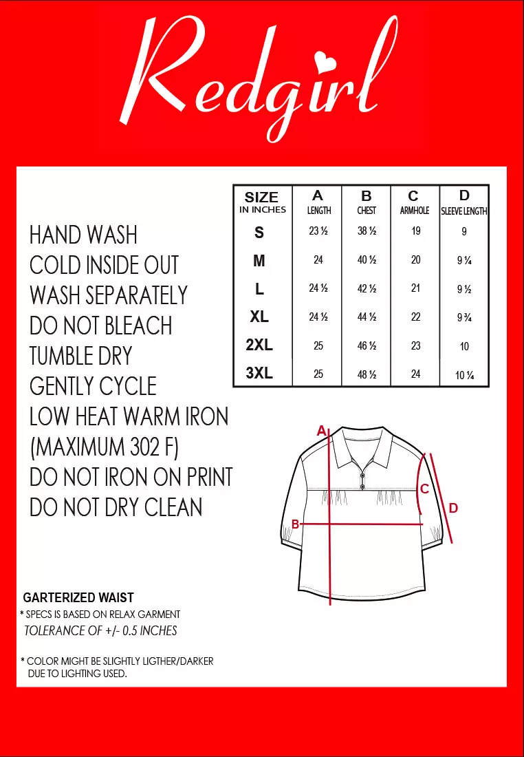 Short Sleeves W/ Collar Blouse