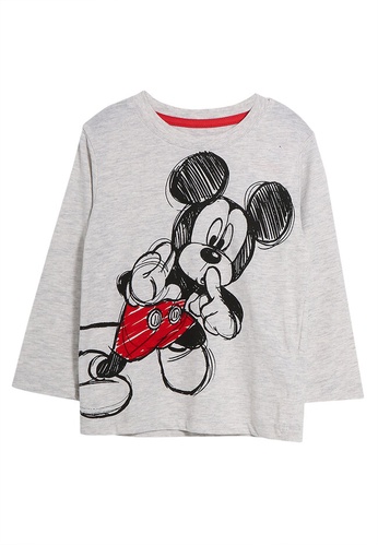FOX Kids & Baby grey Stone Disney Long Sleeve T-shirt 9BF1FKA79B2D35GS_1