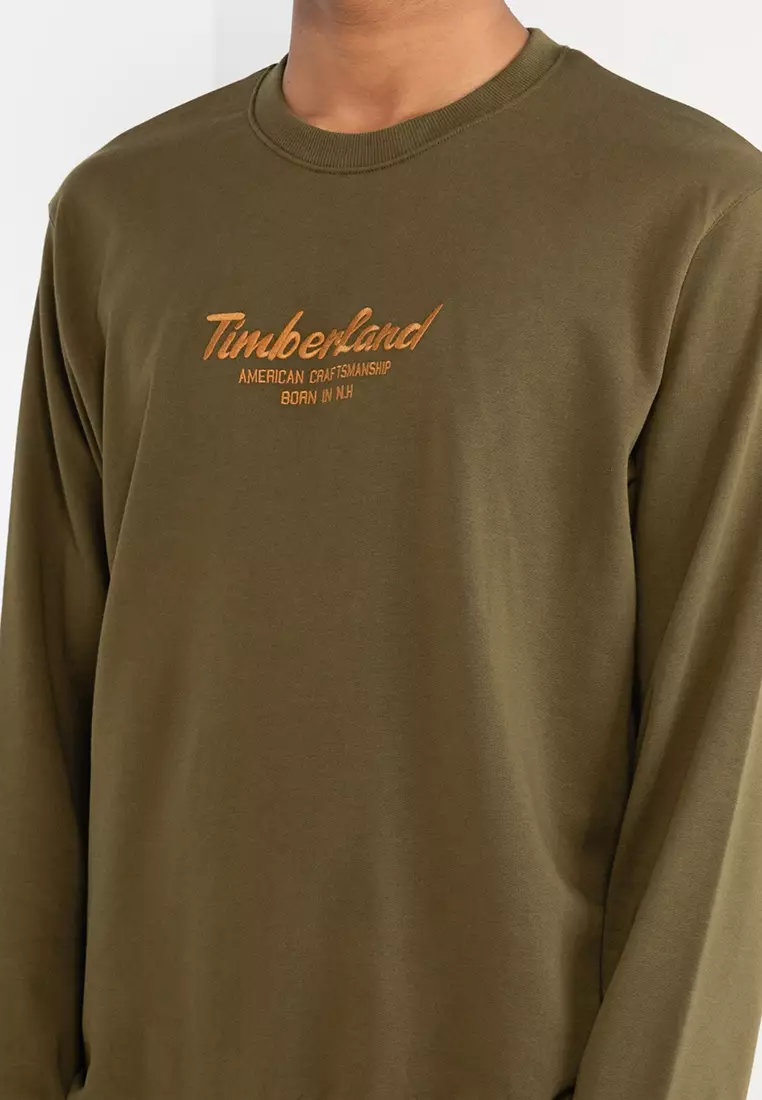Timberland crew neck sweatshirt cheap