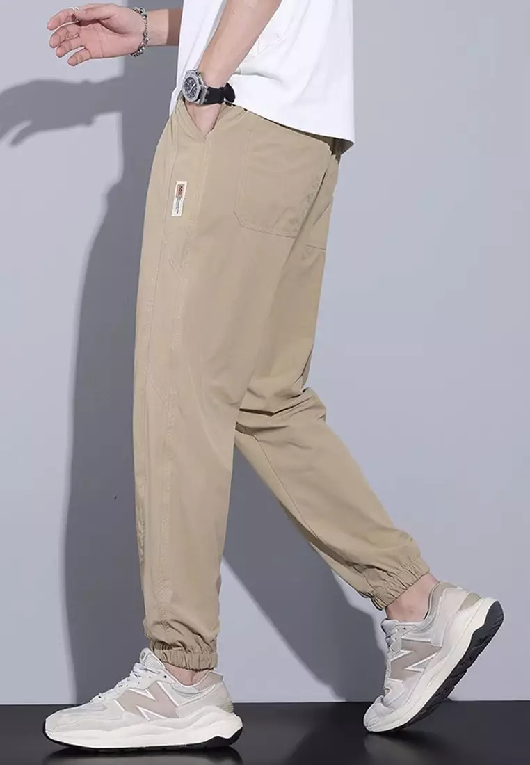 Drawstring Casual Jogger Pants