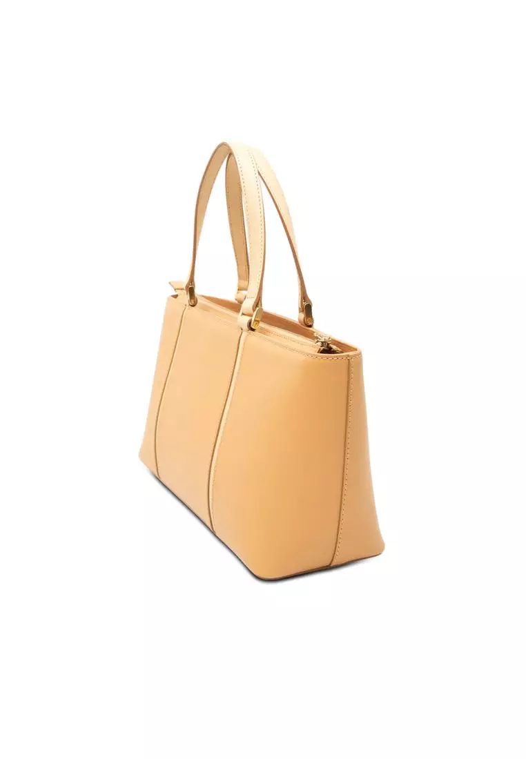Pre-Loved Burberry Leather Tote