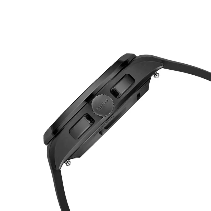 Jam Tangan Pria MIDO Multifort M038.662.37.050.00 Skeleton Chronograph Black Rubber Strap