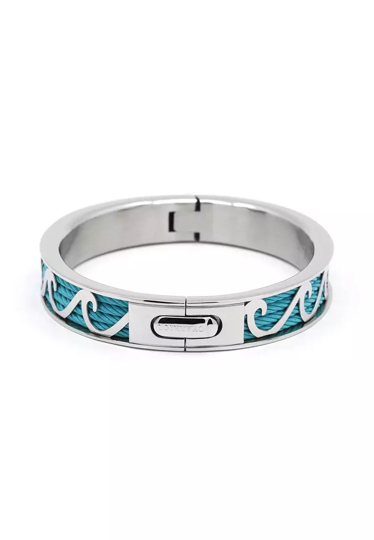 Char Forever Big Waves Bangle