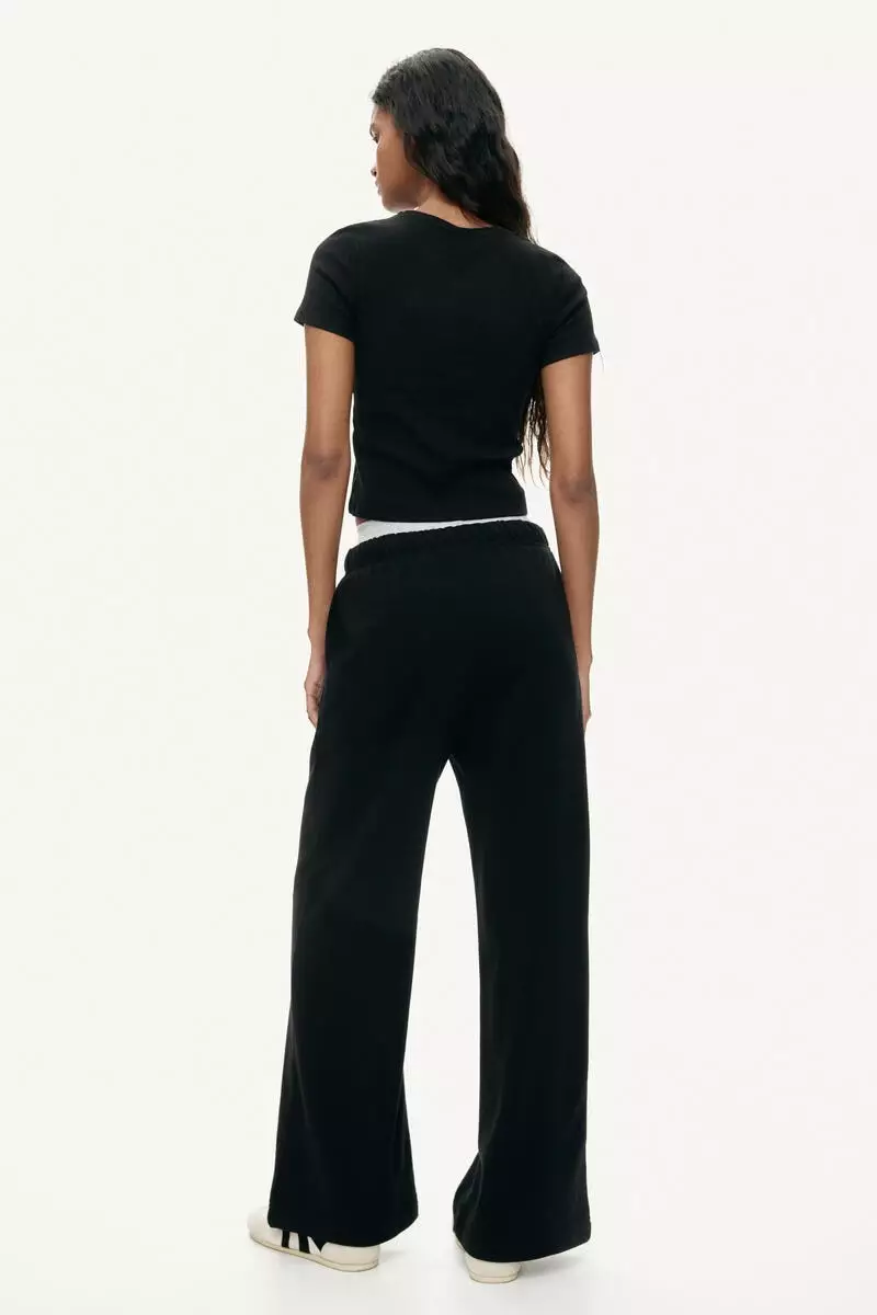 Straight-leg joggers