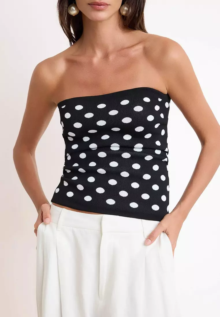 Strapless Bandeau Top