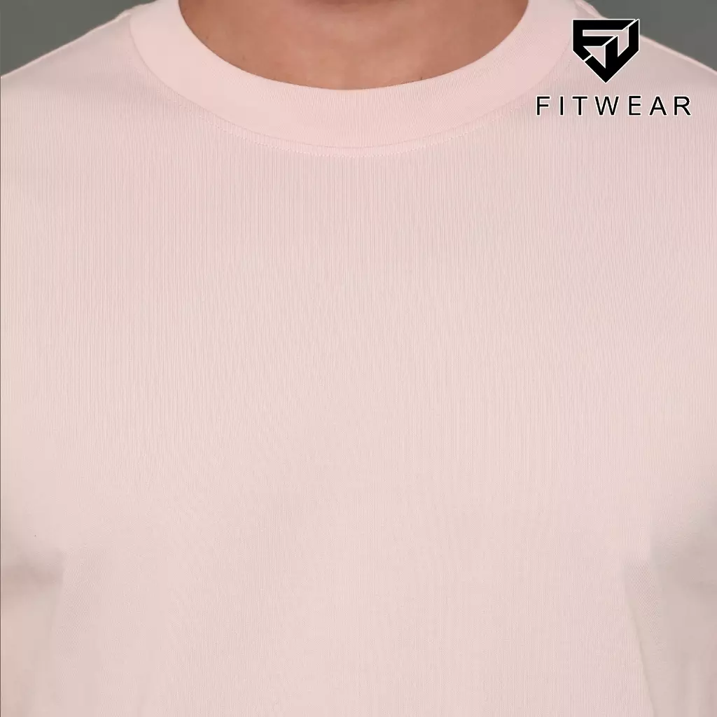 Fitwear Kaos Olahraga Pria Fitwear MORGAN BASIC COTTON S/S T-SHIRT - PINK