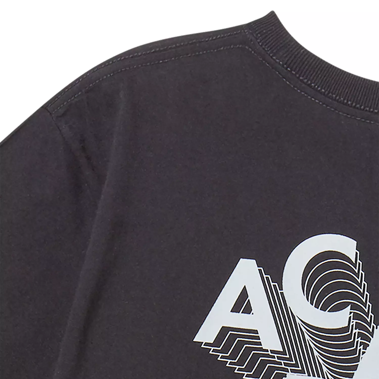 3D LOGO STANDARD SHORT SLEEVE T-SHIRT BLACK
