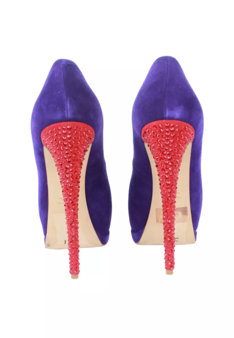 Giuseppe zanotti purple heels online