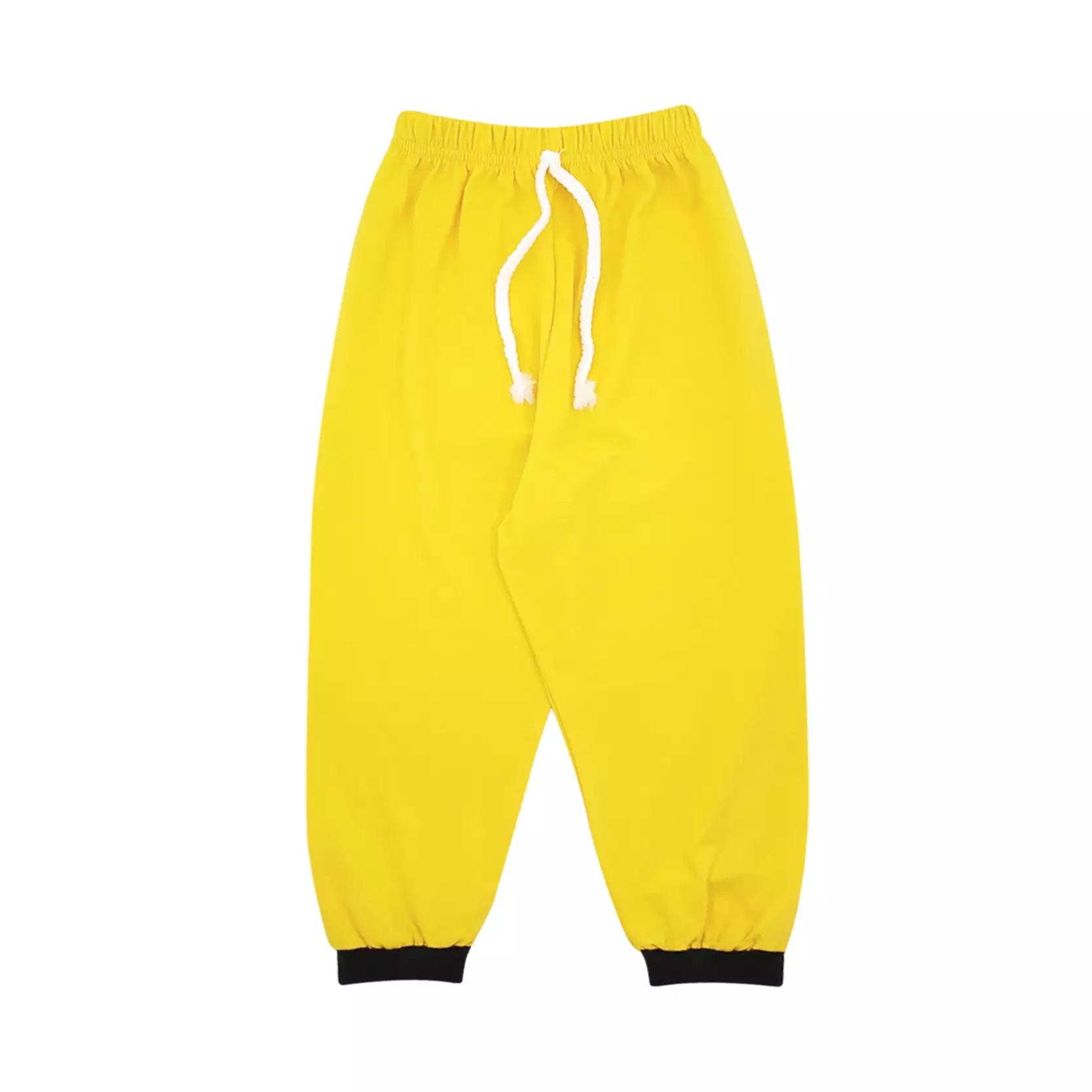 Wakakids Pakaian Bayi Anak Laki Laki Baju Singlet Basic Polos Setelan Celana Jogger Usia 1 Tahun Hingga 4 Tahun 3730 Kuning