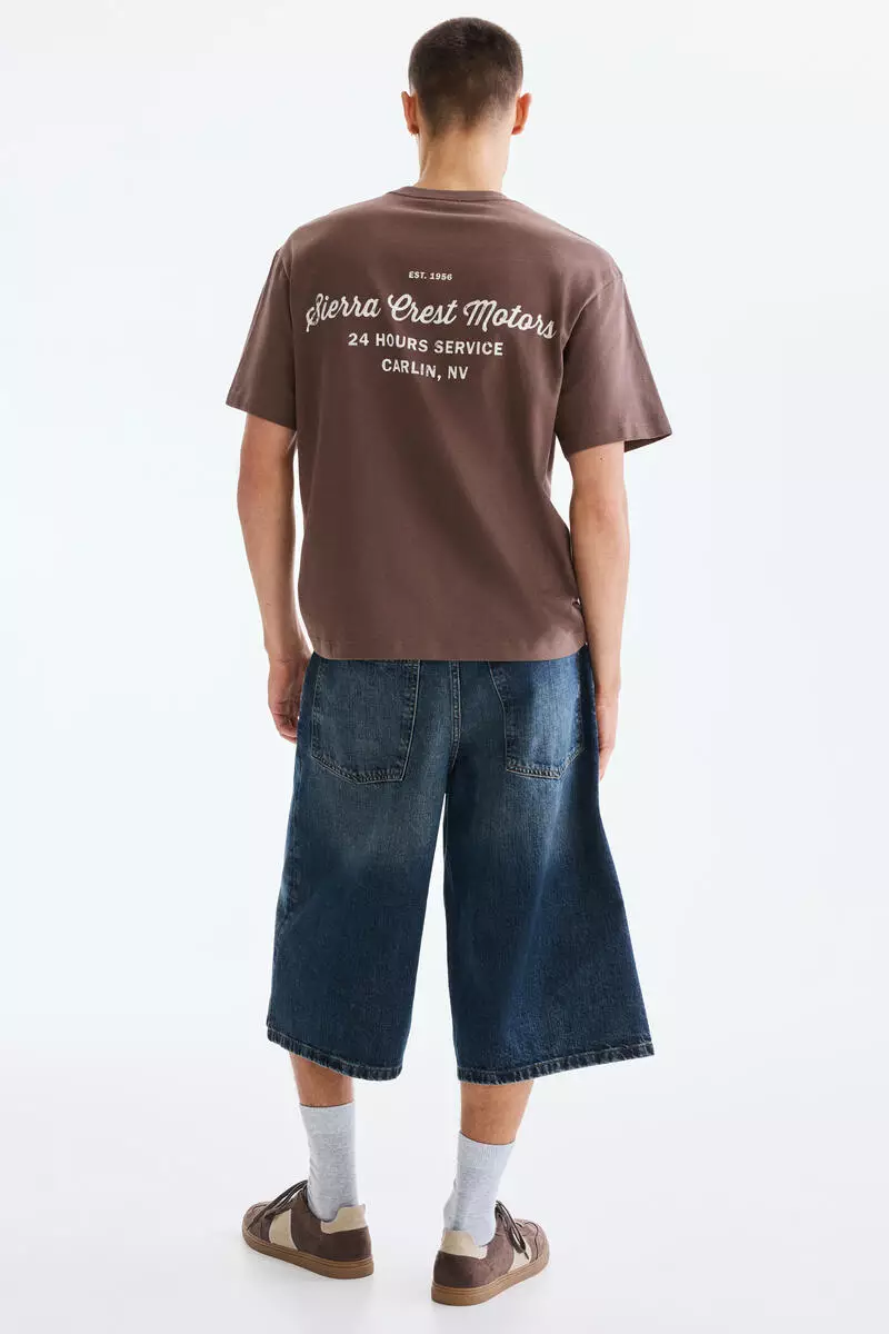 Loose Fit Printed T-shirt