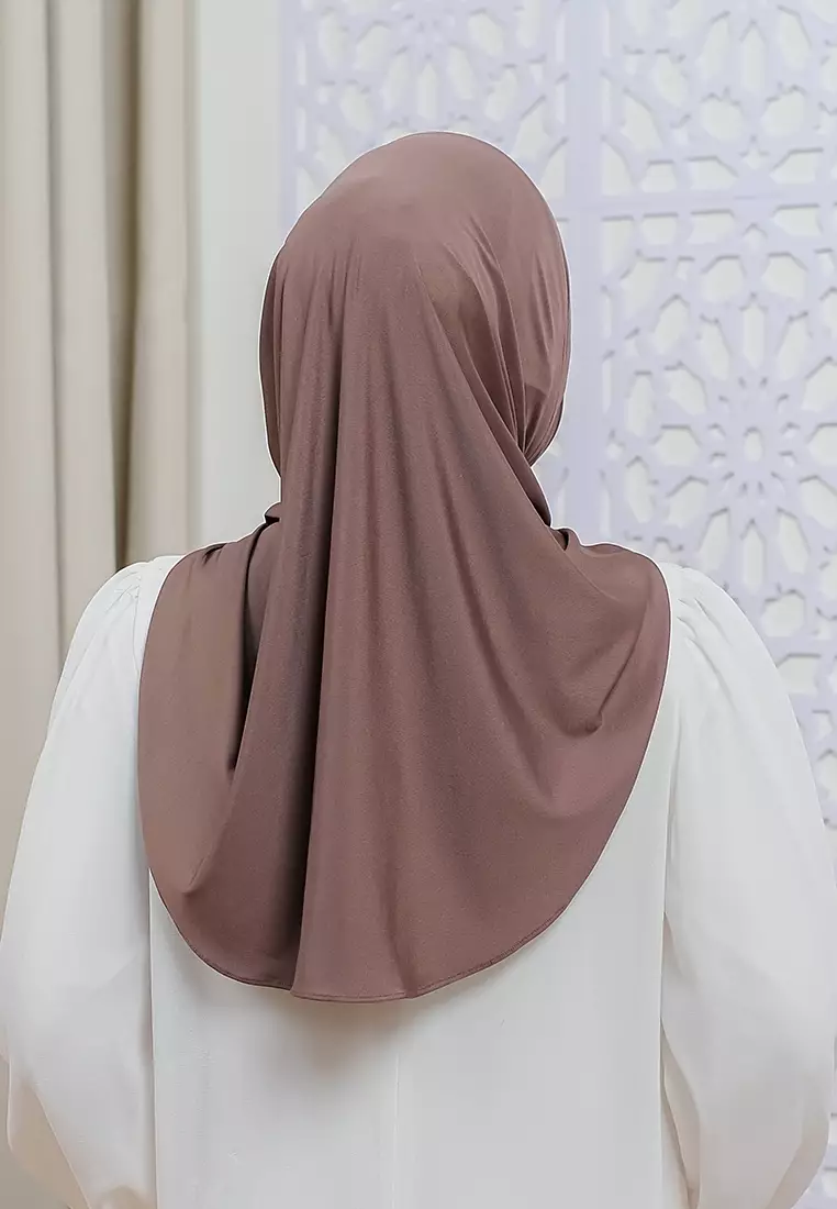 HIJAB INSTAN LUNA - CHOCO