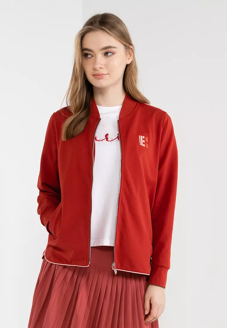 Red clearance active jacket