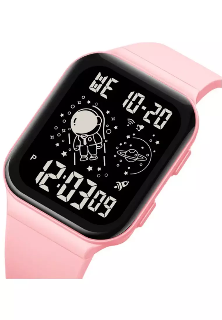 Jam Tangan Digital Pria Waterproof Many Function Strap Tali Material PU Silicone IR29 ORIGINAL