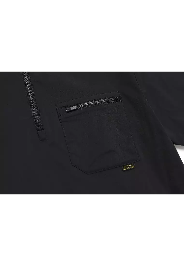 男女同款FIOTOS短袖Anorak輕便運動外套