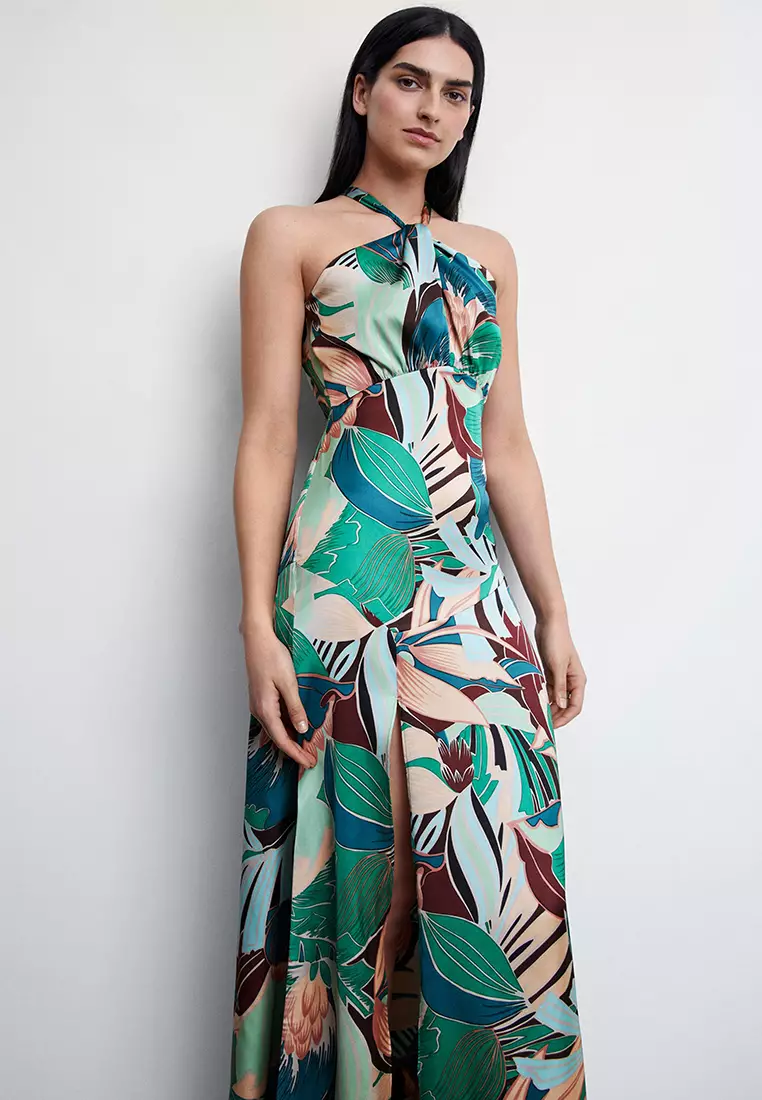 Open Tropical Dress