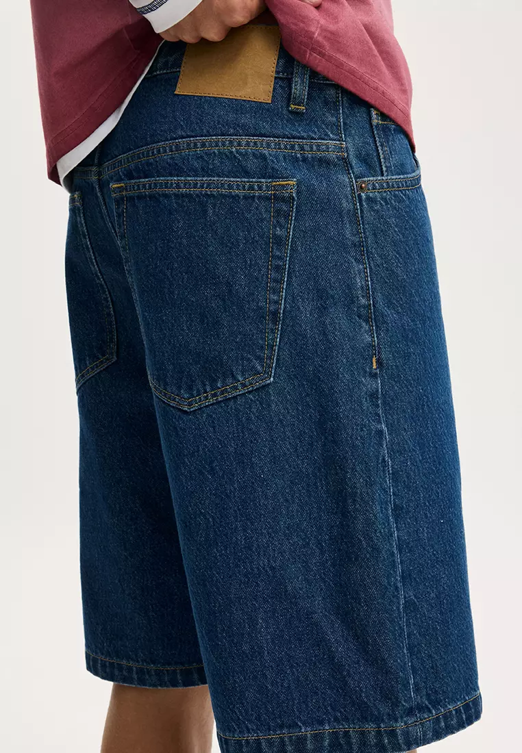 Baggy Denim Shorts